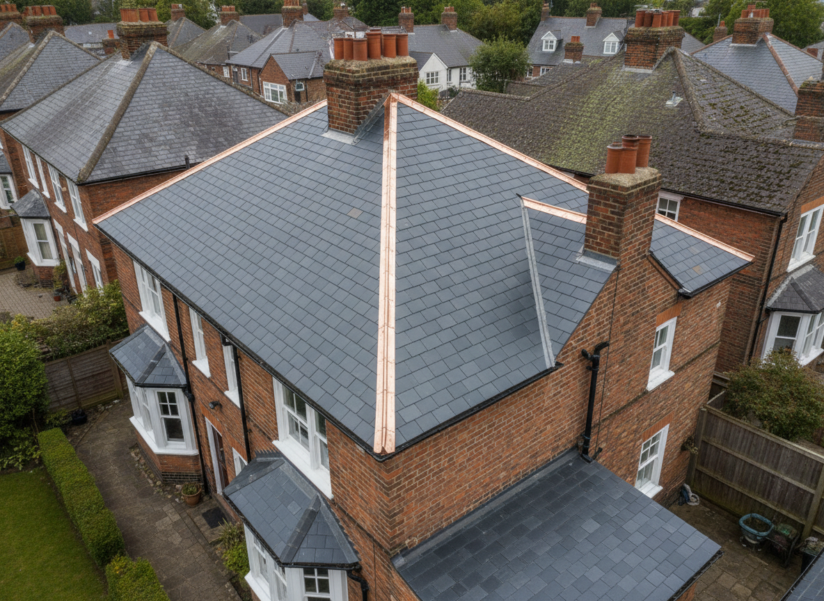 New roofs in Plymouth
